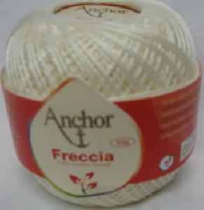 Anchor Freccia 6650 Cream Size 10 Crochet 100% Mercerized Cotton