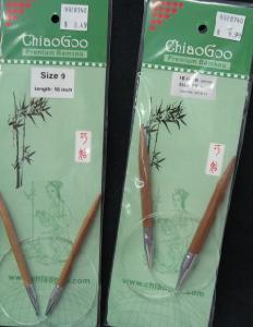 ChiaoGoo 16"/40 cm 3.75 mm/US 5 Bamboo Circular 