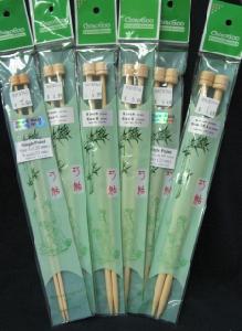 ChiaoGoo 09"/23 cm 6.00 mm/US 10 Bamboo Pairs 