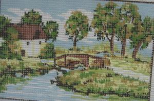 Collection D'Art D-10 Landscape Needlepoint Canvas