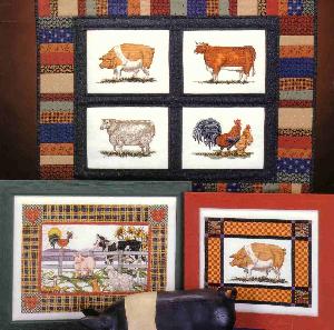 Cross My Heart Inc.CSB 153 Patchwork Farm Animals