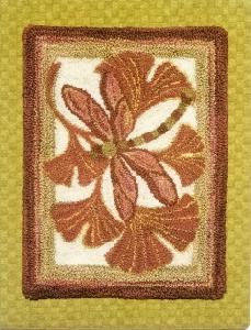 Three Swans Studios Ginkgo Leaves & Dragonfly