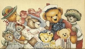 Janlynn 30 302 Bear Collector(Chart Only)