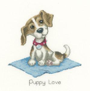 Heritage Stitchcraft DLPL1078 Puppy Love (X Stitch Pattern Only)