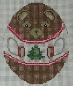 Designing Women 258 Russian Doll Teddy Bear Needlepoint Canvas