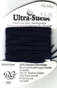 Rainbow Gallery-Ultra-Suede-#U82-Navy