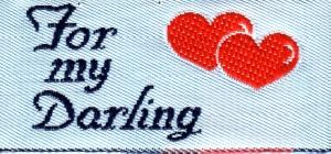 Unique Label 4521 For my Darling
